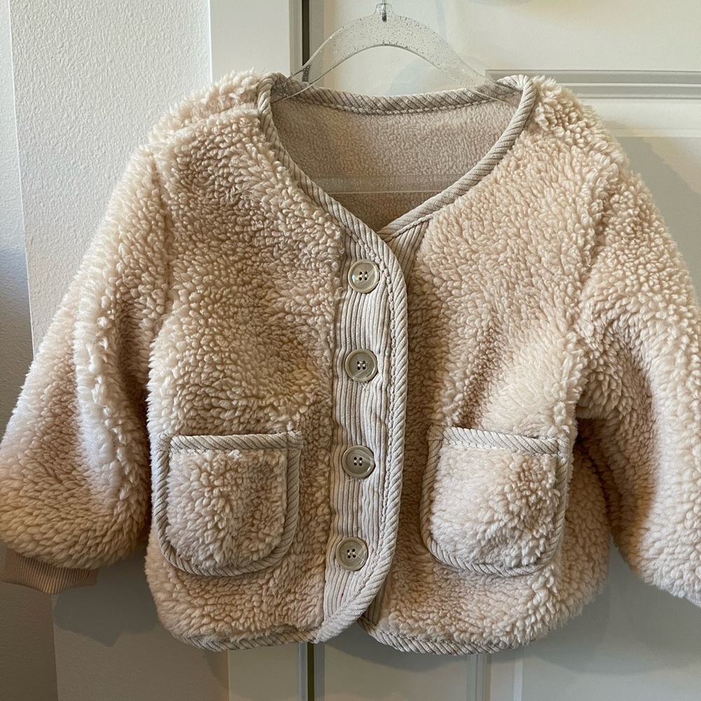 Toddler Sherpa Coat 3t-4t